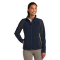 Sport-Tek  Ladies Colorblock Soft Shell Jacket